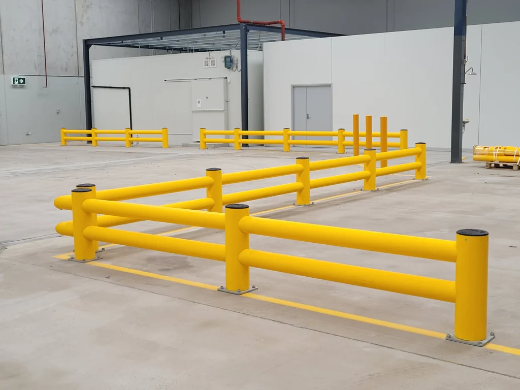 -33.8261311,151.0820734 Impact Barriers: Polymer vs. Steel - Why Polymer Wins in Modern Warehouses