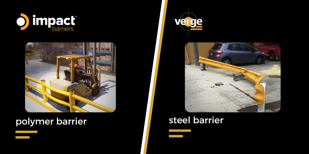-33.8261311,151.0820734 impact polymer barrier vs verge steel barrier